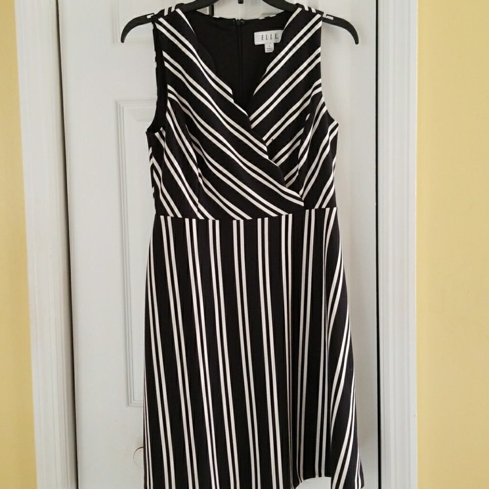 Brand New Black and White Casual Dress without tag